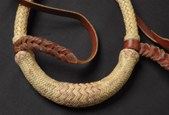 ortega hackamore detail autry